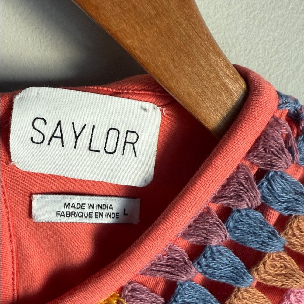 Saylor Multi Vonetta Mini Dress Large - Picture 7 of 14